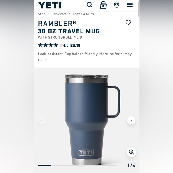 Yeti Other - yeti 30 oz travel mug